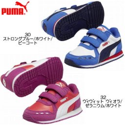 プーマ カバナ レーサー SL V キッズ PUMA Cabana Racer SL V Kids ベビー キッズ シューズ スニーカー プーマ キッズ靴 ベビー靴 かわいい 女の子 男の子 小さいサイズ