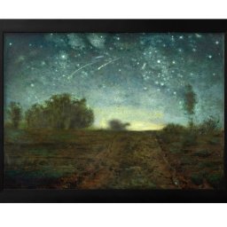 ジャン＝フランソワ ミレー 星の夜 A3 サイズ ポスター アート おしゃれ 絵画 インテリア 北欧 イラスト マット紙 艶消し アートパネル 額 フレーム デザイン 壁掛け ギフト 新築祝い ディスプレイ 引越し祝い　新生活　空間デザイン 