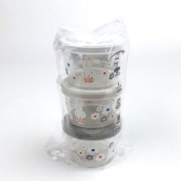 ミッフィー miffy フラワー ジョイント式容器 ３Pセット 保存容器 キッチン