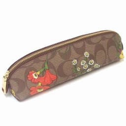 コーチ COACH アウトレット シグネチャー フローラル プリント ケース ペンケース CR910 IME7V