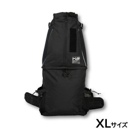 GEWALK（ジウォーク） K9 スポーツサック ナビゲート XL ブラック ペット用リュックサック キャリーバッグ 犬 猫