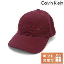 カルバン クライン キャップ メンズ コットン100% フィリピン K60K608210 WINE ボルドー レッド系 小物