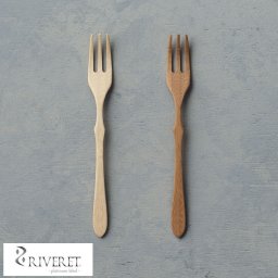 RIVERET フォーク 竹製 カトラリー S16 天然竹/国産/おしゃれ/食器/