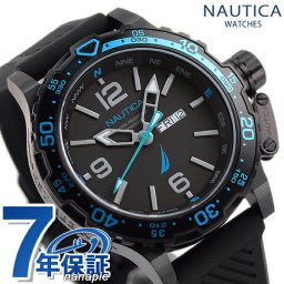 ノーティカ 時計 グレンロック ラグーン 46mm 100防水 メンズ 腕時計 ブランド NAPGLF116 ブラック プレゼント 実用的