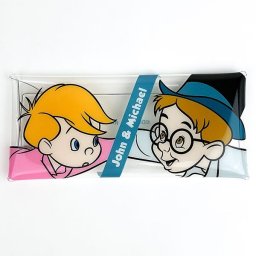ディズニー ピーターパン クリアマルチケース ジョン＆マイケル マルチケース 筆箱 ポーチ グッズ  (MCOR)