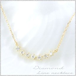 ネックレス レディース ダイヤモンド 18金 イエローゴールドk18 ペンダント ゴールド ダイヤ 18k 0.1ct 華奢 シンプル 人気 クリスマス