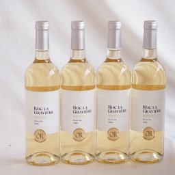 4本セット(フランス金賞受賞白ワイン ロック ラ グラヴィエール ボルドー ブラン セック2024(フランス)) 750ml×4本