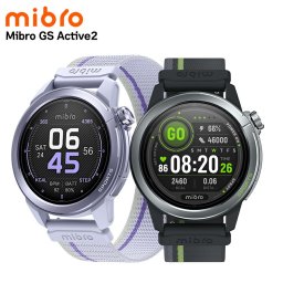 ミブロ GS Active2 スマートウォッチ ブランド メンズ レディース Bluetooth 替えベルト mibro 選べるモデル SP380015-C22 SP380015-C237
