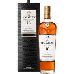 お歳暮 秋冬ギフト【送料無料】【スコッチウイスキー】ザ マッカラン シェリーオークカスク 18年 700ml 化粧箱入り 高級 スコッチ シェリー お祝い 記念日 ラッピング 熨斗 送料無料(北海道、沖縄を除く)