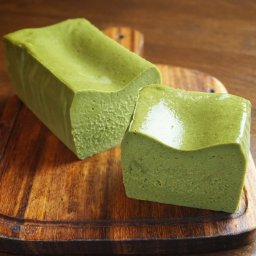 豆腐と宇治抹茶のとろけるチョコテリーヌ