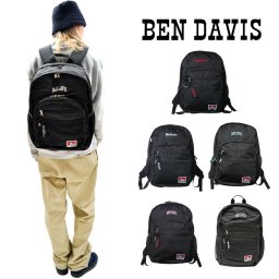 BEN DAVIS ベンデイビス BDW-8300 MESH XL PACK II 30L バックパック リュック デイパック スクールバッグ パソコン タブレット ポケット シンプル おしゃれ 学生 レディ－ス メンズ ブランド おそろい スマイリング ゴリラ 刺繍 撥水
