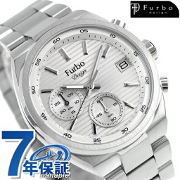 フルボ デザイン Lavora Chronograph クォーツ 電池式 腕時計 ブランド メンズ クロノグラフ Furbo Design NF06W-SSSI 多針アナログ