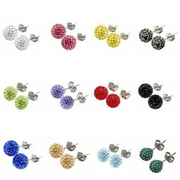 新品 Tresor Paris トレゾアパリ 8mm ボール クリスタル ピアス チタン チタンニウム アレルギーフリー GENUINE CZECH CRYSTA Tresor 16007 20998 16491 16014 16011 16010 16426 16008 16006 16009 16012 16013 スワロフスキーと同様の高品質クリスタル