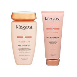 ケラスターゼ ディシプリン DP  フルイダリスト シャンプー & コンディショナー セット  250ml+200ml  |  KERASTASE  シャンプー うねり くせ毛 湿気 梅雨美容グッズ コスメ化粧品 誕生日 クリスマス ホワイトデー 結婚記念日 ウエディングギフト 母の日 送別会 バレンタイン
