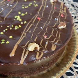 濃厚チョコガナッシュケーキ（15センチ）☆バースデーケーキや記念日ギフトやお祝いプレゼントにも♪