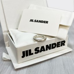 【ラッピング無料】セール中 JIL SANDER ジルサンダー ハンドメイド シルバー リング 約 9号 13号 クラッシック J11UQ0003 J12002 041 ブランド レディース プレゼント クリスマス