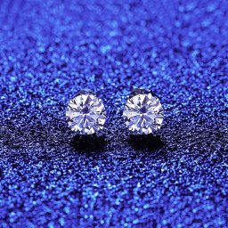 ピアス 両耳用 レディース モアサナイト ホワイト シルバー925 シルバー 0.1c 0.2c 0.5ct 1ct ce22032601