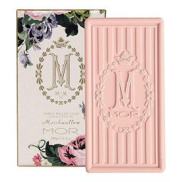 モア マシュマロ トリプルミルドソープ  180g  |  激安  MOR  ボディ用せっけん 美容グッズ コスメ化粧品 誕生日 クリスマス ホワイトデー 結婚記念日 ウエディングギフト 母の日 送別会 バレンタインデー 女性 彼女 妻奥さん 母お母さん 女友達