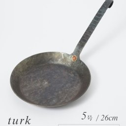 ターク TURK 65526 フライパン メンズ レディース キッチン用品 クラシックフライパン 26cm 鉄製 IH対応 ドイツ キャンプ スキレット 料理 クッカー Classic Frying pan