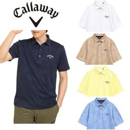 キャロウェイ ゴルフ メンズ シャツ フラワージャカードシャツ Callaway Golf  C25134115 お誕生日祝い お祝い 記念品 お父さん 父の日 彼氏 男性 30代 40代 50代 60代  還暦祝い 敬老の日 人気プレゼント プレゼント