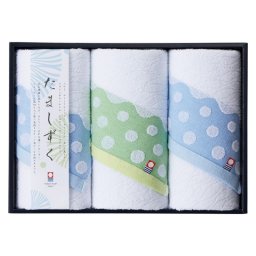 【ギフト対応無料】今治タオル たましずく フェイスタオル3P (IM3052) ※送料無料(北海道・沖縄は除く)