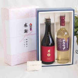 贈り物南部美人特別純米(岩手県)720mlギフトセット 盛田甲州ワイナリー山梨県産デラウエア(山梨県)720ml