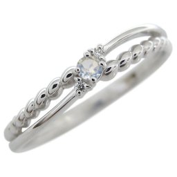 ファランジリング ロイヤルブルームーンストーン 指輪 シンプルリング ピンキーリング シルバー アクセサリー
