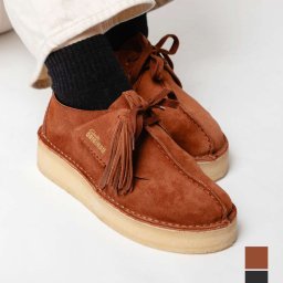 クラークス Clarks 26174019 ブーツ Trek Wedge. レディース シューズ トレックウェッジ 厚底 レースアップ ラウンド スエード プレゼント ギフト
