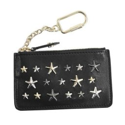 ジミーチュウ JIMMY CHOO キーケース NANCY LTR ナンシー スタースタッズ レザー BLACK ブラック レディース メンズ プレゼント ギフト 新品