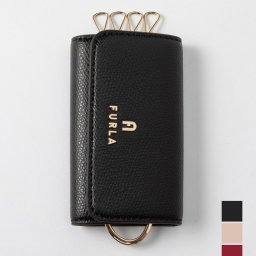 フルラ FURLA WR00436 ARE000 キーケース カメリア レディース 4連 CAMELIA ロゴ 無地 シンプル コンパクト ギフト プレゼント 誕生日 記念 全3色