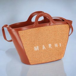 マルニ ハンドバッグ レディース ブランド MARNI BMMP0068Q0-P3860 オレンジ