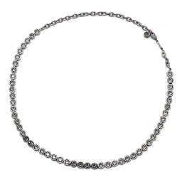 スワロフスキー swarovski ネックレス アクセサリー 5682593 Imber Tennis ペンダント レディース ガンメタル