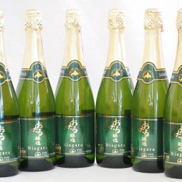 おたる醸造 ナイアガラスパークリング白ワイン やや甘口 (北海道)720ml×6