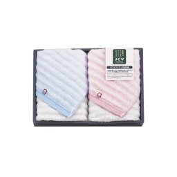【ギフト対応無料】今治 ゆるふわシリーズ3 フェイスタオル2P (YUF3-30) ※送料無料(北海道・沖縄は除く)