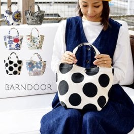 【BARNDOOR バーンドア】帆布 キャンバス ランチ トートバッグ (1184106H)(1164062M)レディース 春 夏 秋 冬 ハンドバッグ 北欧 ナチュラル シンプル おしゃれ お散歩 犬 エコバッグ コットン お弁当 30代 40代 50代 60代 母の日 クリスマス ギフト プレゼント