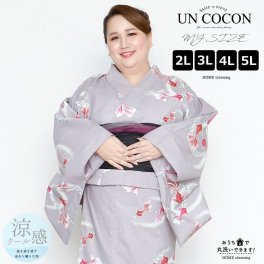 浴衣　大きいサイズ　レディース　ゆかた　大人　浴衣単品　３Ｌ　４Ｌ　ぽっちゃり　ふくよかさん向け　大きい　女性　大人浴衣　ワイド　大正浪漫　古典