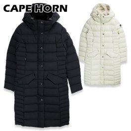 ケープホーン CAPE HORN カファヤテ CAFAYATE B2586 ダウンコート レディース ロング丈 フード付き 防寒 保温 撥水 軽量 アウター ブランド 人気 ギフト プレゼント