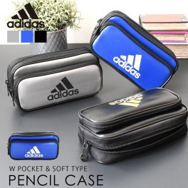 アディダス adidas 大容量 ペンケース ペンポーチ マルチポーチ 旅行 使いやすい スポーティー スポーツ 撥水 軽量 おしゃれ オススメ 人気 かっこいい ギフト プレゼント スポーツブランド ロゴ ワンポイント スポーティー バッグ 大きめ