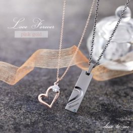 ペアネックレス シルバー925 刻印 SN13-125-218 ブランド close to me クロストゥミー ペア ネックレス ペアペンダント シンプル 恋人 夫婦 彼氏 彼女 お揃い カップル 記念日 誕生日 サプライズ プレゼント