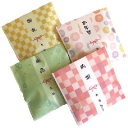 草加せんべい 水引付きレターバック型プチギフト 【名入れ】