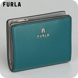 フルラ 二つ折り財布 二折財布 レディース ブランド FURLA China WP00307-ARE000 4505S グリーン/グレー