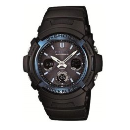 【国内正規品】CASIO Gショック ジーショック メンズ 父の日 腕時計 手表 電波ソーラー 電波受信 防水 ブラック 青 成人 卒業 入学