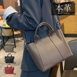 ハンドバッグ レディース 本革 舟型 ショルダーバッグ 2way トートバッグ 斜めがけ あおりポケット 仕切り 大容量 定番 長財布入る 本物 牛革 カウレザー カバン 大人 女性 プレゼント ギフト 送料無料