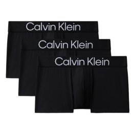 カルバンクライン：BOLD LOGO ローライズボクサーパンツ 3PK (ブラック)[ボクサーパンツ/ 男性下着/ メンズインナー/人気ブランド/おすすめギフト/誕生日プレゼント/メンズファッション]
