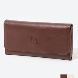 イル ビゾンテ IL BISONTE SCW009 PV0001 長財布 Continental Wallet Classic メンズ レディース 財布 本革 ロングウォレット 小銭入れ付き レザー ブランド プレゼント ギフト 誕生日 シンプル お祝い 記念 アラビカ アイボリー