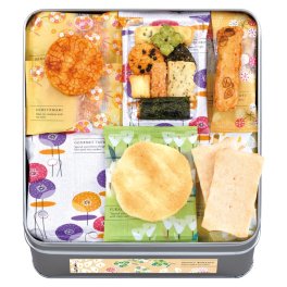 えくぼ屋 今様和菓撰おかき詰合せ (包装済) ／あられ・おかき せんべい・米菓 スイーツ・お菓子 食品 敬老の日 プレゼント ギフト お祝い いつ 70代 80代 メッセージ おじい おばあ 祖父母 お彼岸 お供え 秋 2026 送料無料 ギフト プレゼント プチギフト 内祝い 快気祝い 出産祝い 結婚祝い 引出物 新築祝い お返し