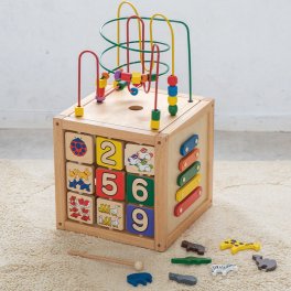 出産祝い 1歳誕生日 森のあそび箱  | 誕生日プレゼント   1歳 1歳半 2歳 女の子 男の子 赤ちゃん 名入れ 誕生日 プレゼント おもちゃ 木製 知育玩具 型はめ 誕生日 クリスマス プレゼント 入園祝い 入園祝い ギフト ベビーギフト エド・インター 806487