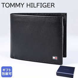 高品質ヨーロッパ輸入モデル トミーヒルフィガー TOMMY HILFIGER 二つ折り財布 ETON CC AND COIN メンズ ブラック AM0AM00651 002 BLACK ウォレット 折財布 折りたたみ 送別会 誕生日 結婚祝い 結婚式 彼氏 息子 夫 男性 財布 高級 父の日 母の日 高品質ヨーロッパ輸入モデル