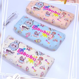 ラブブ ペンケース かわいい 高校生 大学生 小学生 韓国 可愛い ぬいぐるみ 筆記用具 筆箱 筆入れ おしゃれ 大容量 文房具 中学生 入園グッズ labubu