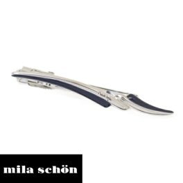 ネイビー ウェーブ mila schon ミラ ショーン タイピン ネクタイピン ブランド スーツアクセサリー専門店 プレゼント プチギフト おしゃれ カフスマニア